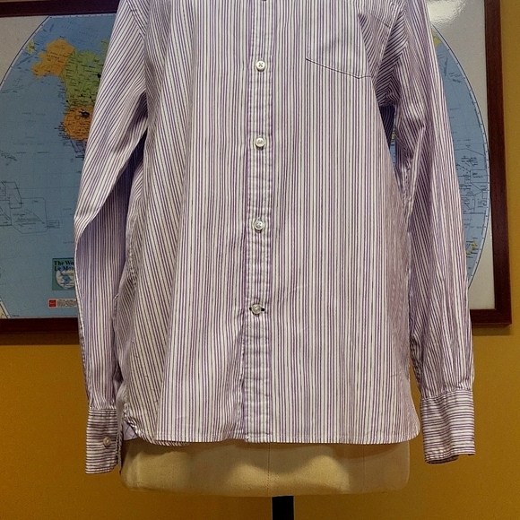 Tommy Hilfiger,  Mens sze Med,  Vintage,  Button Down,  Long Sleeves dress shirt - Picture 4 of 15